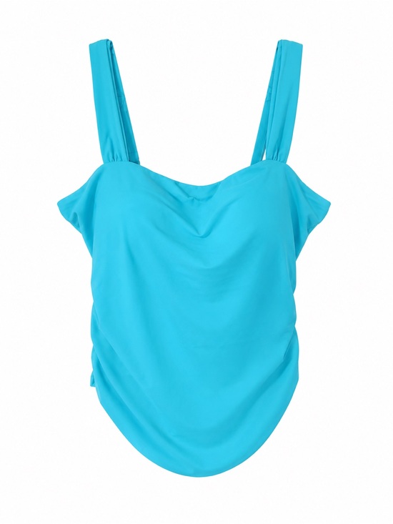 RELLECIGA Other - RELLECIGA NWT Sky Blue One Piece Swimsuit XL Ruched Tummy Control